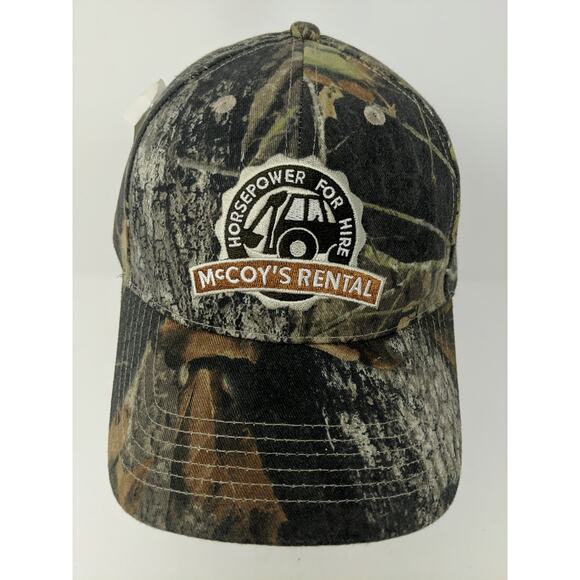 Rare SAMPLE McCoys Rental Centers Camo Hat Strapback - Not For Retail Sale - Picture 2 of 12
